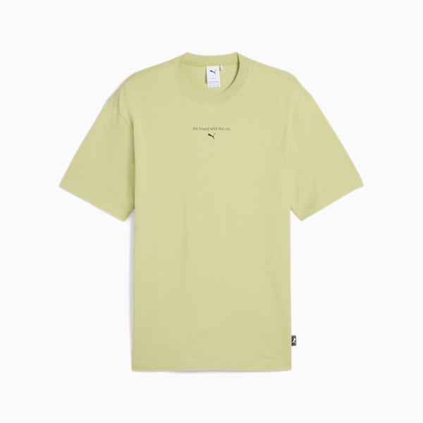 Playera Graphics "The Cat" para hombre, Pistachio Green, extralarge
